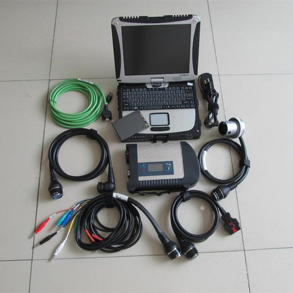 

mb star c4 sd connect wifi with cf19 lapsoftware 360gb ssd diagnostic tool ready to work full version high quality