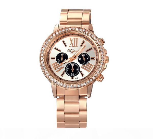 

2019 fashion luxury geneva watches womens diamonds watches bracelet ladies designer wristwatches 3 colors b1, Slivery;brown