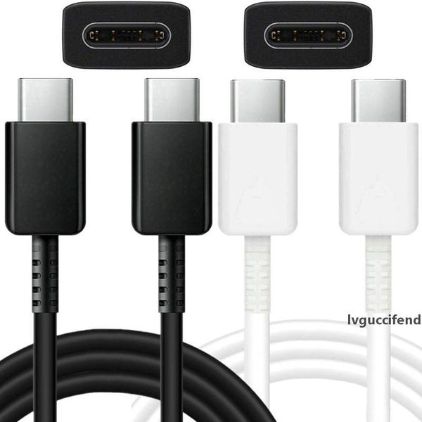 

1m 3ft fast charging type c to type c cable for samsung galaxy s8 s9 s10 note 10 lg