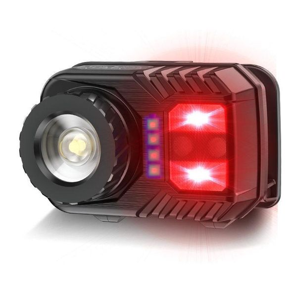 

led multifunction headlamp adjustable zoom sensor head lamp for camping