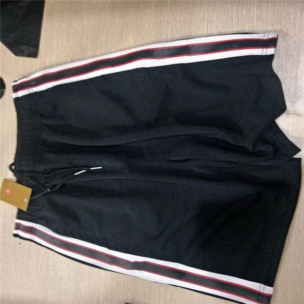 

mens summer shorts fashion 2020 new arrival short pants men shorts short trouse striped letter men joggers, Black