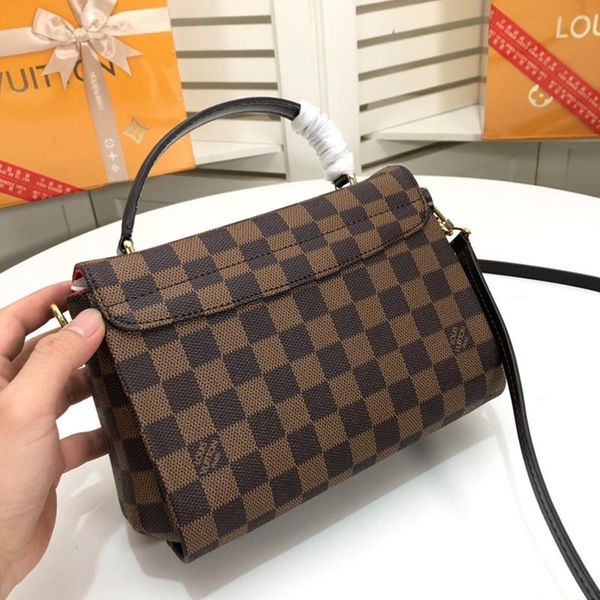 

2021 fashion classic women bags designer luxury crossbody bag leather handbag ladies shoulder bag small flap plaid crossbody bag handle