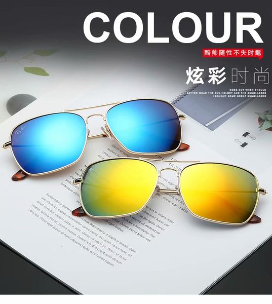 

мужские солнцезащитные очки лето sunglass бич стекла для mens женщин adumbral очки uv400 с коробкой высокого качества p41 5color new hot, Black