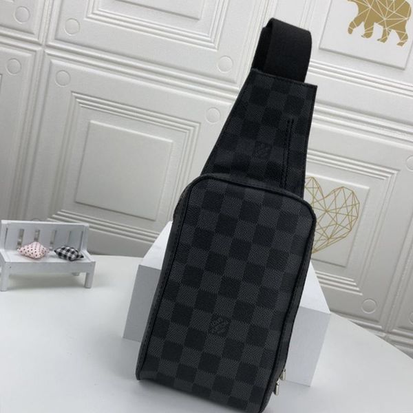 

luxury designer mens chest pack belt bag trend style vintage crossbody chest bags mens shoulder bag zipper messenger bags