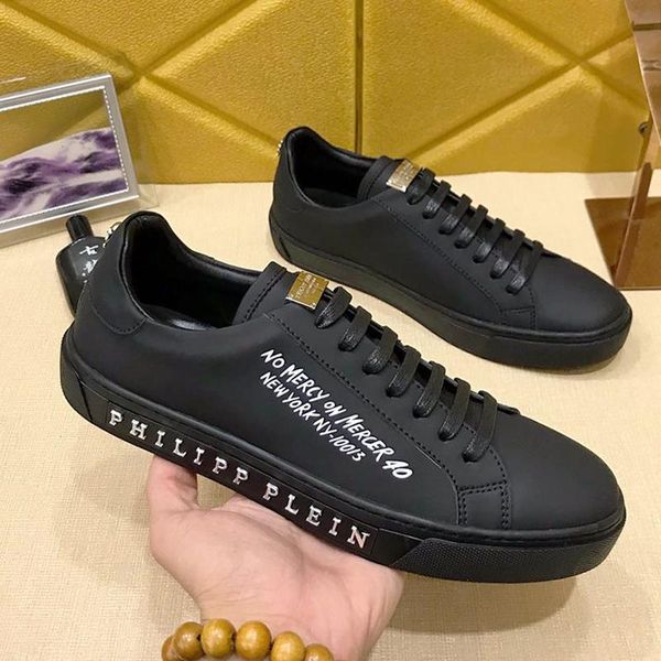 

low mens shoes sale vintage fast delivery fashion black and white style autumn and winter breathable lace -up shoes with origin box