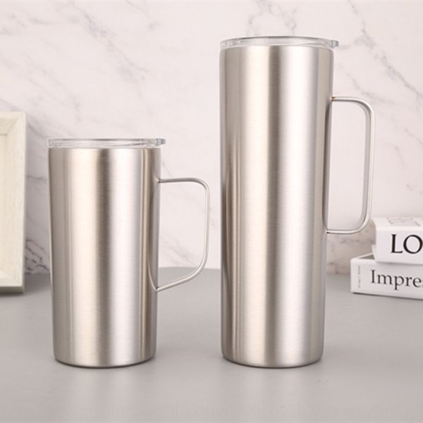

304 stainless steel vacuum insulated with handle 20oz cup beer cupcoffee beer cup straight coffee mug