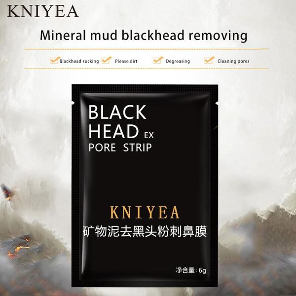 

nose mask sticker sucks blackhead skin care mineral mud acne treatment face mask black face blackhead remover pore strip cleaner maske