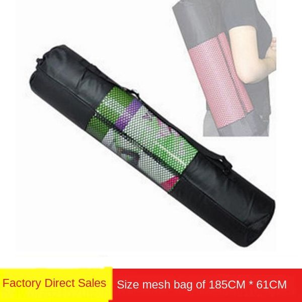 

61 width 8 10mm thick backpack bag yoga mat special backpack yoga net bag