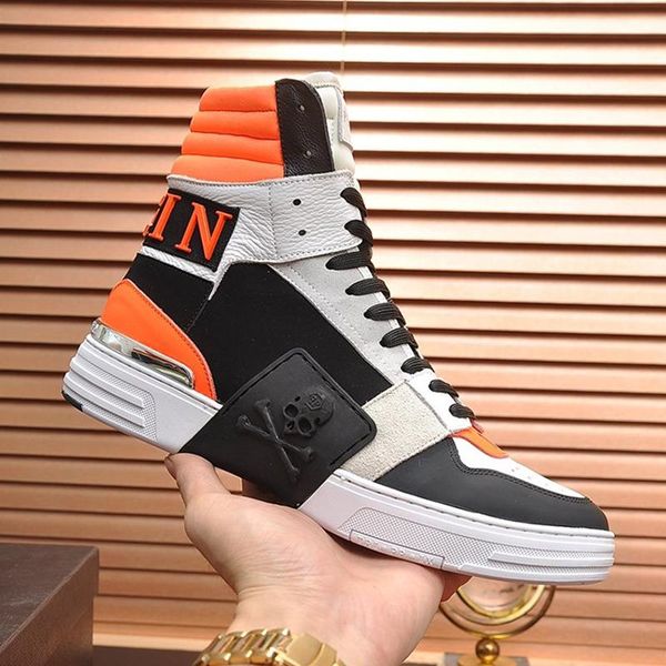 

new arrival mens shoes outdoor walking high footwears comfortable fashion classic shoes lace-up vintage casual men shoes, Black