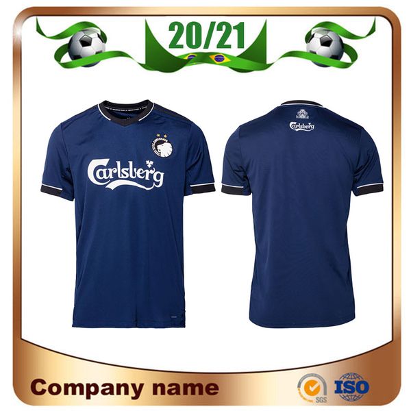 

new 2020 copenhagen soccer jersey 20/21 home black #10 zeca soccer shirt #14 n'doye #29 skov customized football uniforms, Black;yellow