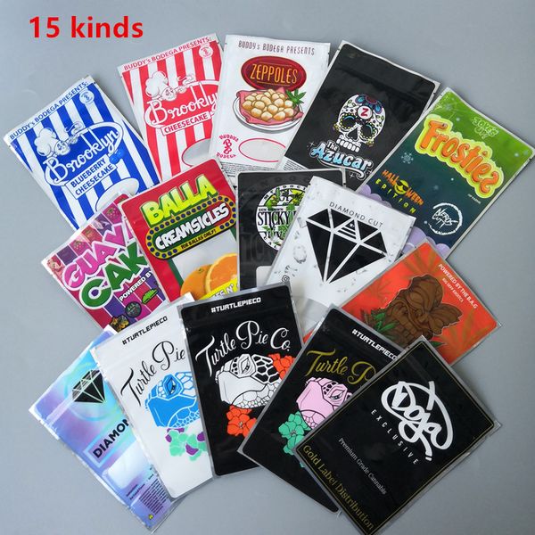 

15kinds of bnooklyn gashouse runtz guava andfrosties 3.5g cookie instock doja fwitle pie co smell proof bags balla creamsicles dry flowers