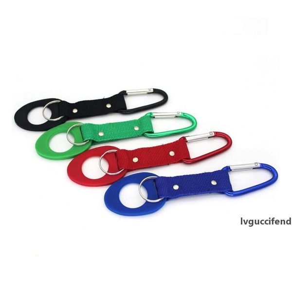

outdoors sports water bottle buckle hook holder clip bottle hanger aluminum carabiner travel tool for camping za5429