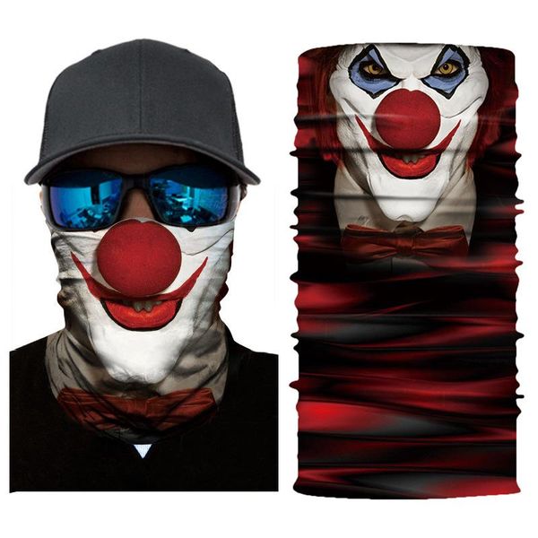 

outdoor riding magic scarf fishing gear accessories general wind sun protection scary cosplay mask fashion scarf headband zy20072003, Blue;black