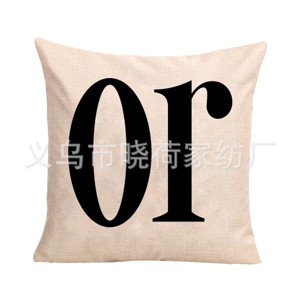 

halloween theme linen car sofa pillow case factory direct can be customized
