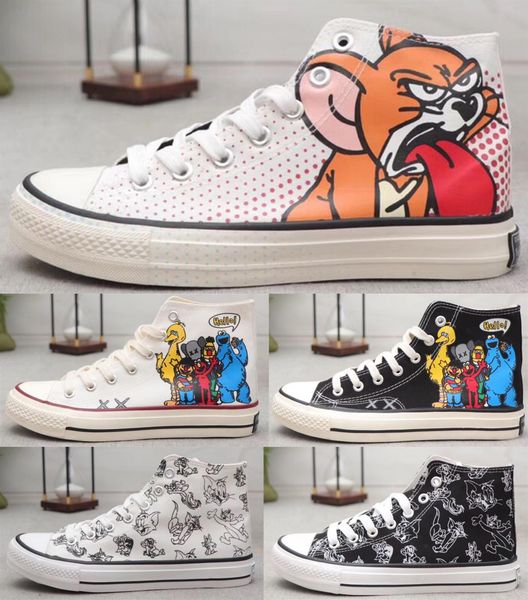 

1970s companion x chuck star hi canvas skate shoes classic 1970s designer fashion sneakers, White;red