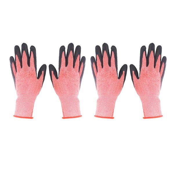 

2 pairs garden premium work gloves - for gardening, fishing and yard work