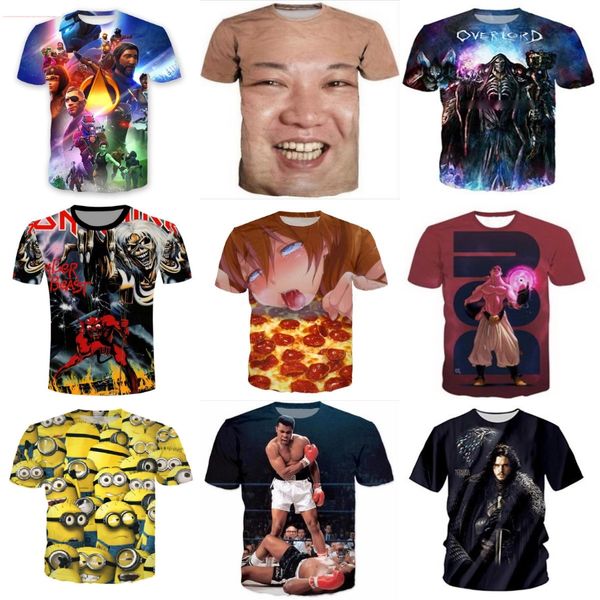 

new arrival dungeons and dragons fasion 3d t-sirt male female t-sirt 3d print casual summer classic game cool 241, White;black