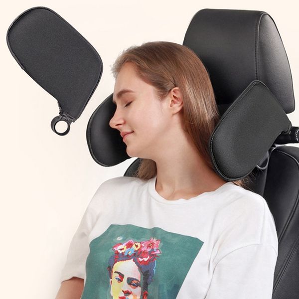 

auto seat head cushion car pillow car seat headrest pillow travel rest neck support solution for kids and adults