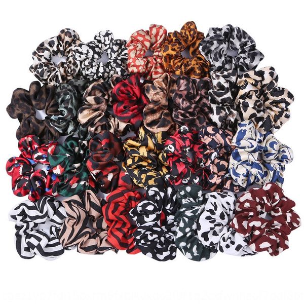 

5ji2i headwear korean fabric large intestinal ring handmade ring floral stripe plaid children's handmade rope hair accessories plate ha, Slivery;white