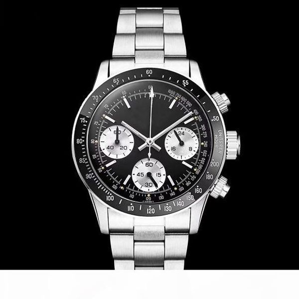 

брэнд часы chronograph vintage perpetual paul newman jp кварцевый нержавеющей стали мужские часы наручные часы, Slivery;brown