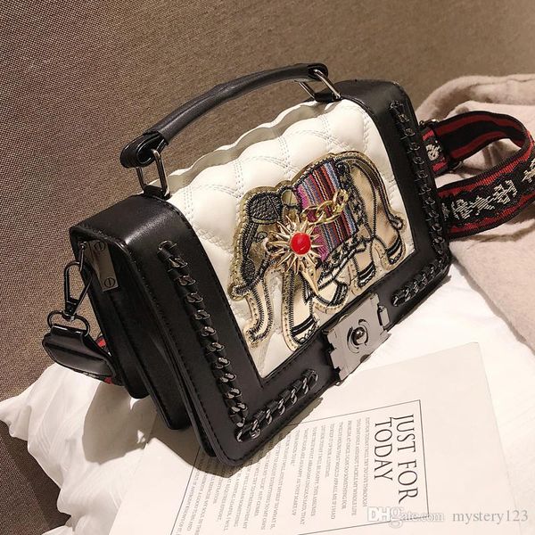 

2 colors new shoulder bags women crossbody bag handbags purse female message bag