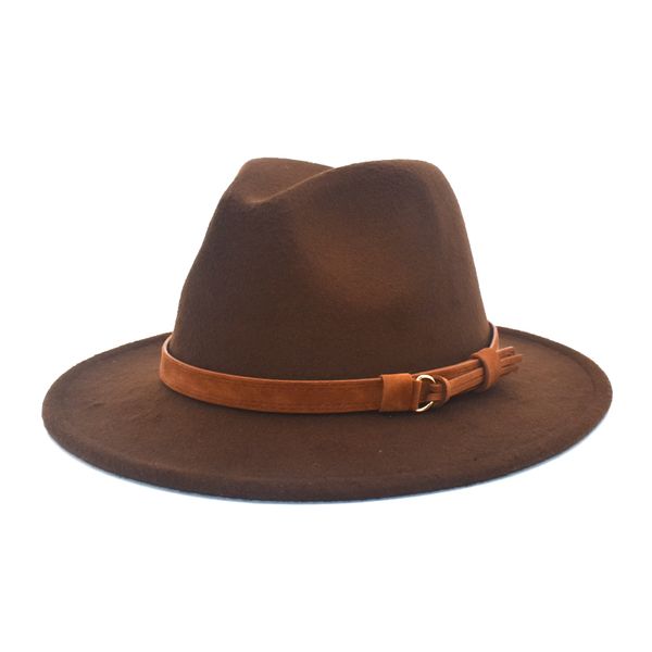 

new fashion men's fedora hat ladies fashion jazz hat summer spring black wool blend outdoor f82, Blue;gray