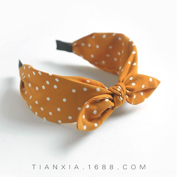 

hubnr корейских дети простой ткань в горошке лук оголовье баттерфляй головного убора широкого давление край волосы нескользящей оголовье род, Slivery;white