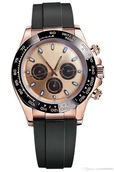 

master, men's watch, folding button, stainless steel, sport style, sapphire glass, 40mm, retail wholesale, rubber band, automatic mecha, Slivery;brown