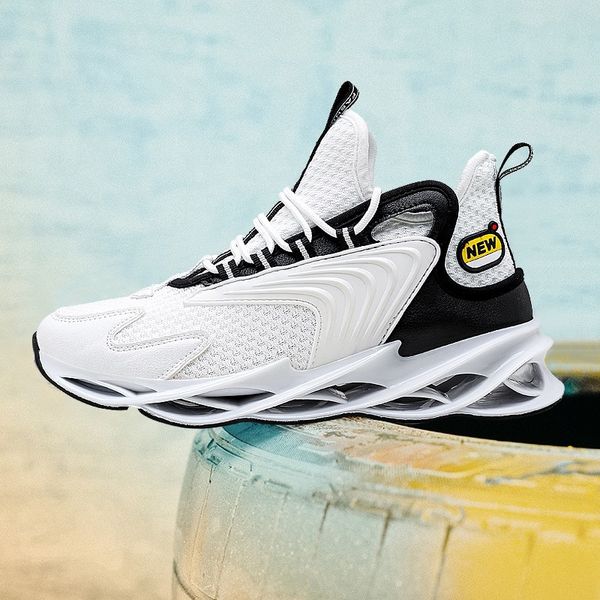 

summer new flying тканый кроссовки мужские случайные спортивная обувь мужчины обувь дышащая сетка свет walking кроссовок демпфирующих, Black