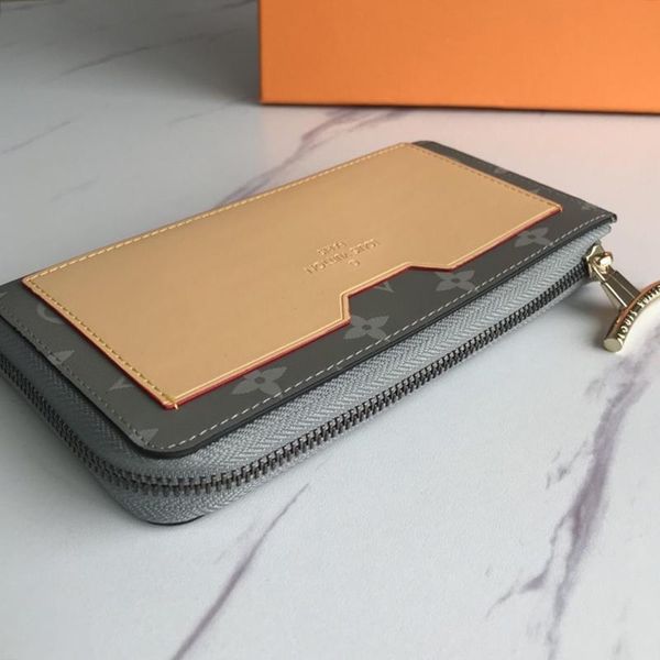 

роскошная mens zipper wallet кошельки сумки деньги монет карманный длинные бумажники держателя карты нового прибытия мужчин кошелек с origin
