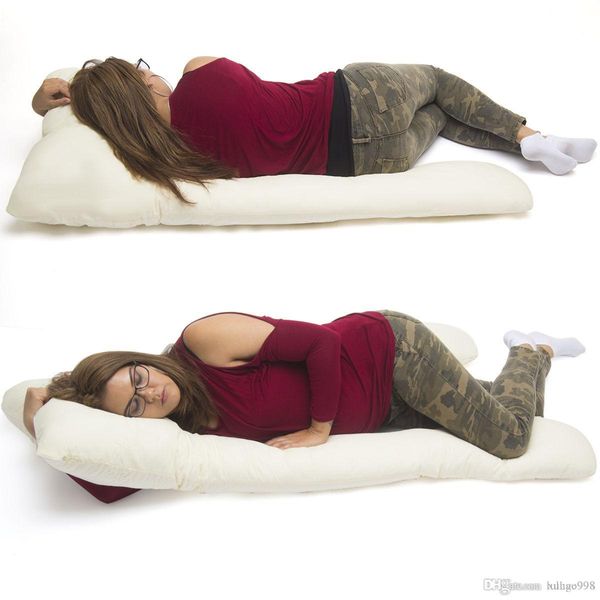 

u shape total body pillow pregnancy maternity comfort support cushion sleep