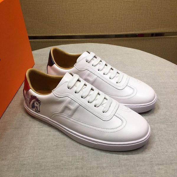 

drop ship quicker sneaker mens shoes manner schuhe outdoor walking comfortable shoes fashion leather design lace -up low casual men shoe, Black