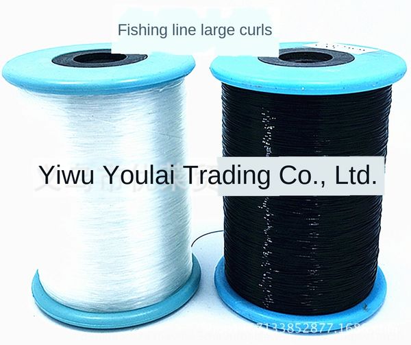 

skvdr diy jewelry diy thread accessories silk thread clothing accessories plastic nilun fish silk line crystal line non-elastic white transp, Silver