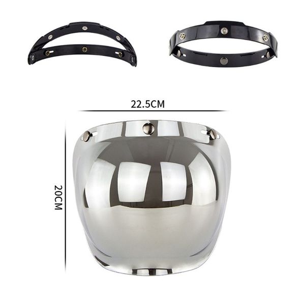 

motorcycle windshield for vintage helmet helmet jet style bubble shield h8we