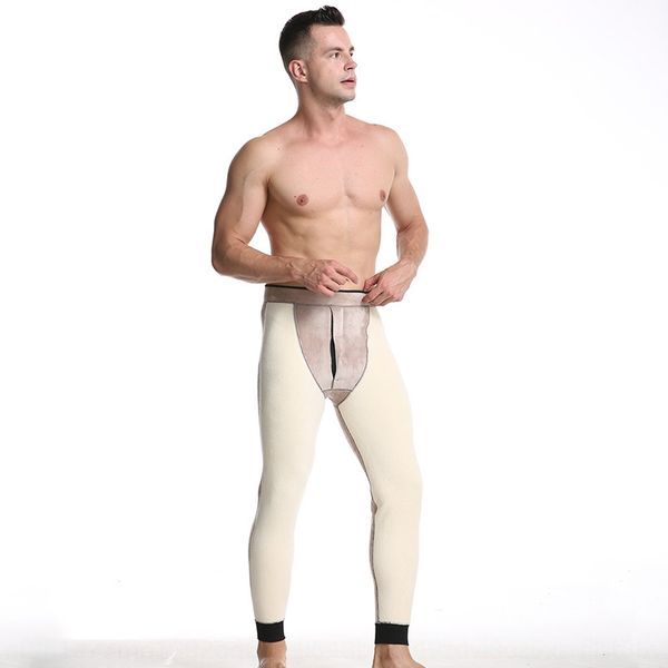 

new men's comfortable soft cotton atmospheric fashion warm pants quality warm pants, Black;brown