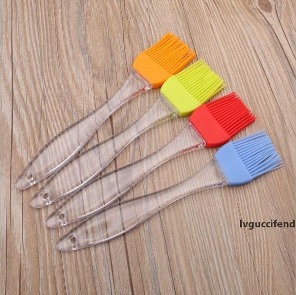 

silicone baking brushes oil bbq brush bread cook brushes baking bakeware bbq cake cooking basting tool kitchen accessories 6 colors yw1970
