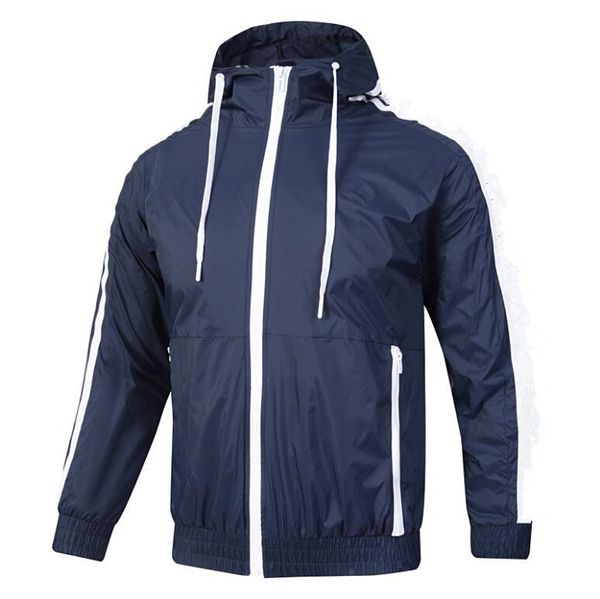 

mens jacket sport coat summer hooded contrast color zipper up jackets outwear windbreaker men casual spring autumn lightweight, Black;brown