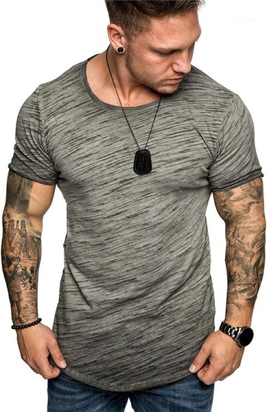 

полосатый лето с коротким рукавом мужская одежда верхняя повседневная человек фитнес футболки мужские тонкий спорт tshirts o шеи, White;black