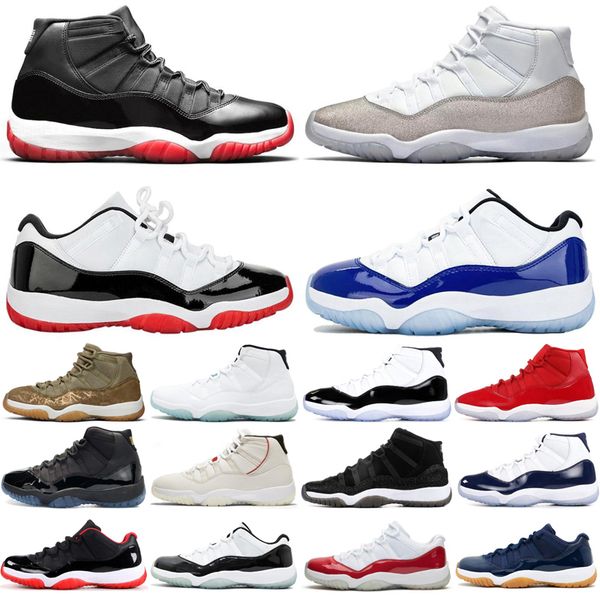 

discount bred 11s 11 men women basketball shoes concord legend gamma blue olive space jam mens trainers sports sneakers size 5.5-13