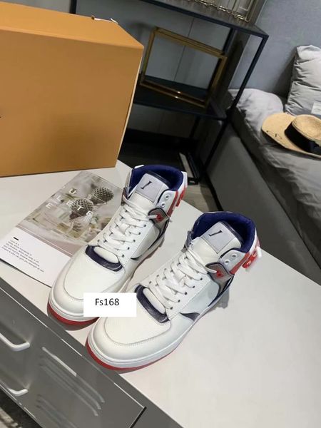 

with box rivoli sneaker boot mens vintage trainers calfskin high women rainbow multi trainer boots monogram motifs casual shoes, Black