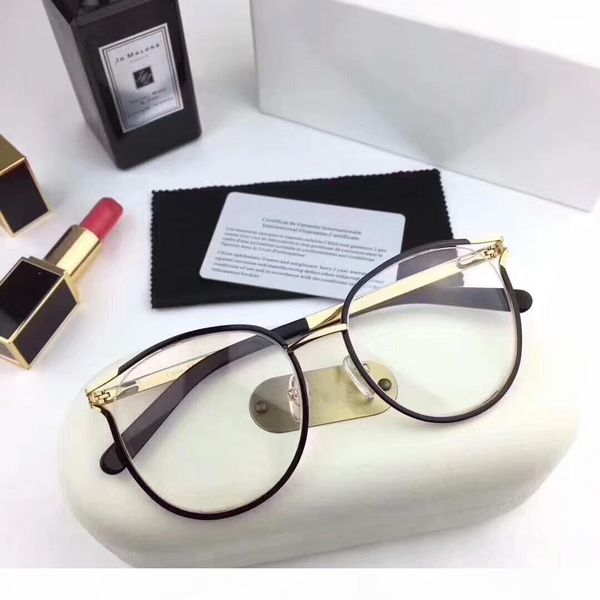 

new eyeglasses frame ce2126 spectacle frame eyeglasses for men women myopia brand designer glasses frame clear lens with original box, Silver