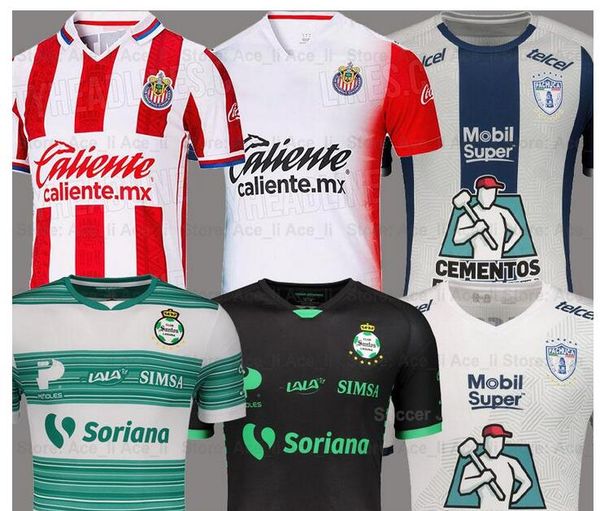 

20 21 таиланд чивас футбола джерси пачук 2020 2021 liga ого клуба америка chivas santos laguna главная прочь футбол рубашки мужчину + дети c, Black;yellow