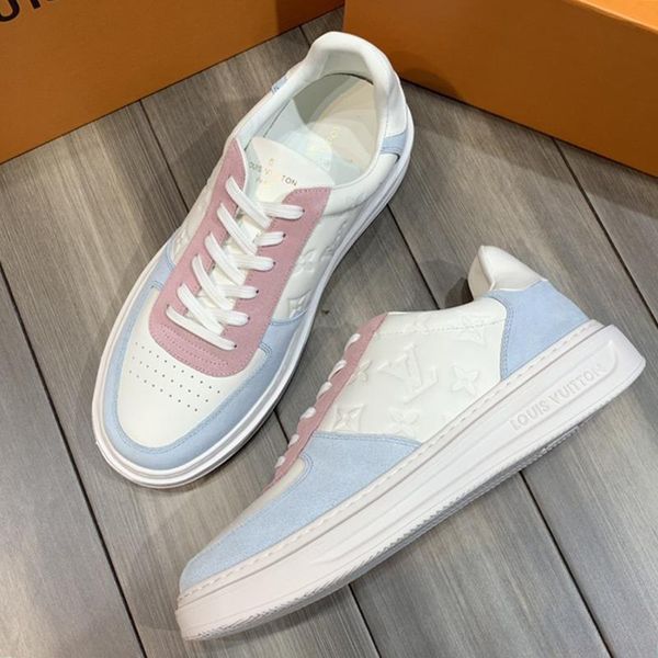 

breathable rivoli sneaker men shoes new arrival fashion design luxury sneakers comfortable lace -up casual men shoes chaussures pour hommes, Black