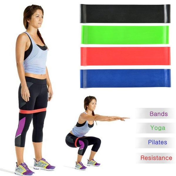 

fitness supplies yoga stripes exercise resistance loop bands fitness stretch -elastic power weight bands -strength performance bands