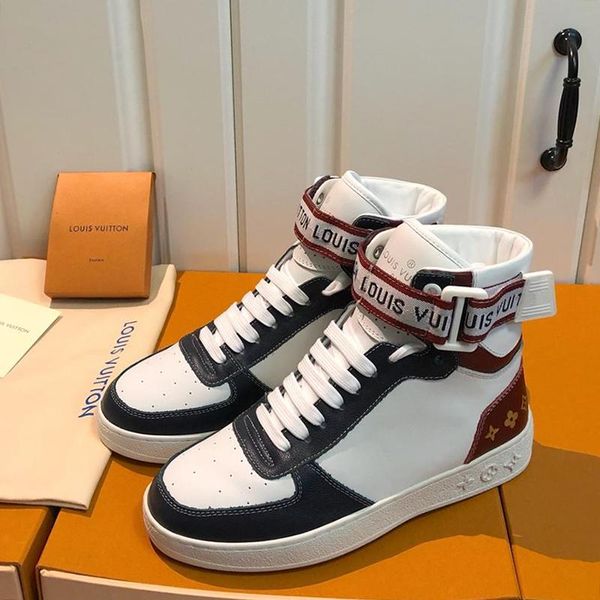 

luxury mens shoes boots sports with box chaussures pour hommes comfortable fashion shoes for men boombox sneaker boot luxury footwears ankle, Black