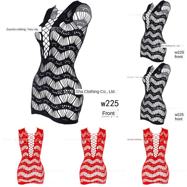 

сексуальное нижнее белье сексуальное искушение костюм прозрачный строп большой размер женской сетки большой размер w225 sling пижамы нижнее, Black;white