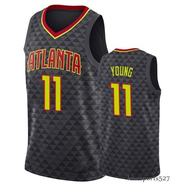 2020 Mens Atlanta Hawks Basketball Jerseys Trae 11 Young 2020 Stitched ...