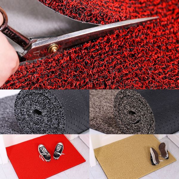 

foot way silk carpet entrance entrance enclosure thickened non-slip cropped carpet mat mat silk door door household