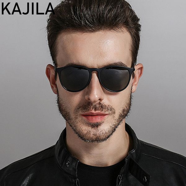 

vintage oval sunglasses men polarized uv400 2020 designer cat eye sun glasses women zonnebril heren, White;black