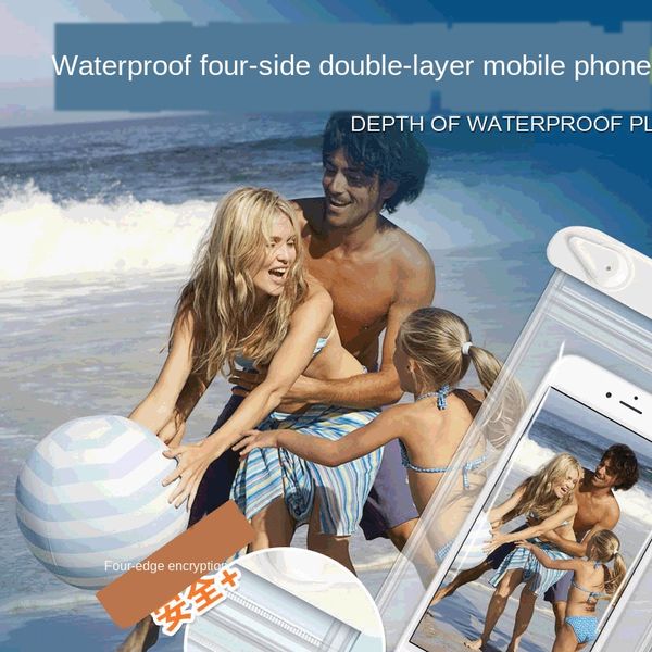

new large large transparent waterpro mobile phone bag various models of mobile phone waterproof bag